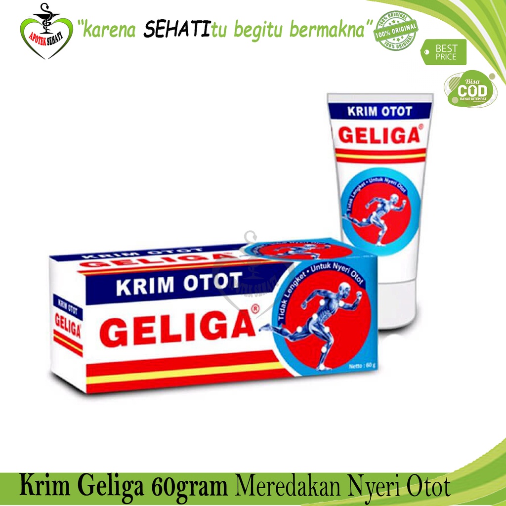 KRIM OTOT GELIGA 60 Gr CAP LANG NYERI OTOT KESELEO