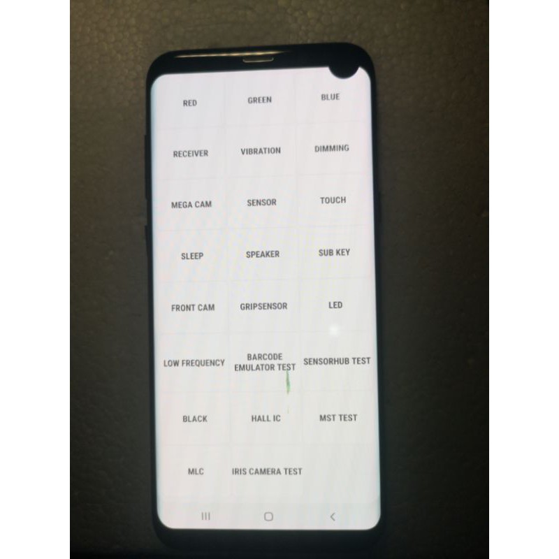 LCD Samsung S8 Plus Minus