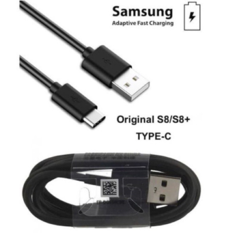 Kabel Data Charger Samsung S8 S9 Type-C Type C USB Original 100%