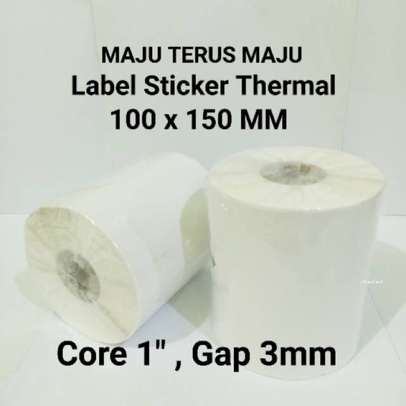 

Label Sticker Barcode 100x150mm Thermal (10cmx15cm isi 250pcs Core 1")