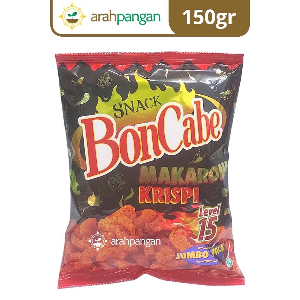 

Makaroni Krispi Boncabe LEVEL 15 Kobe JUMBO PACK 150gr