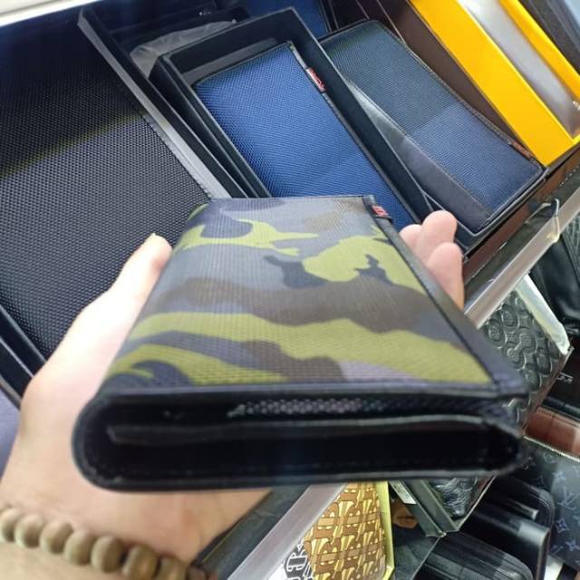 TUMI Breast Pocket Wallet Camo