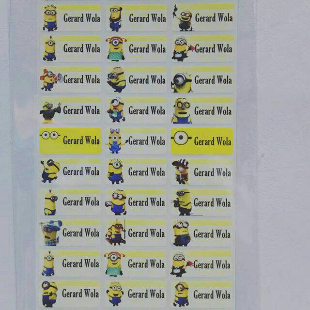 

Label Nama - Tahan Air - Anti Sobek size M