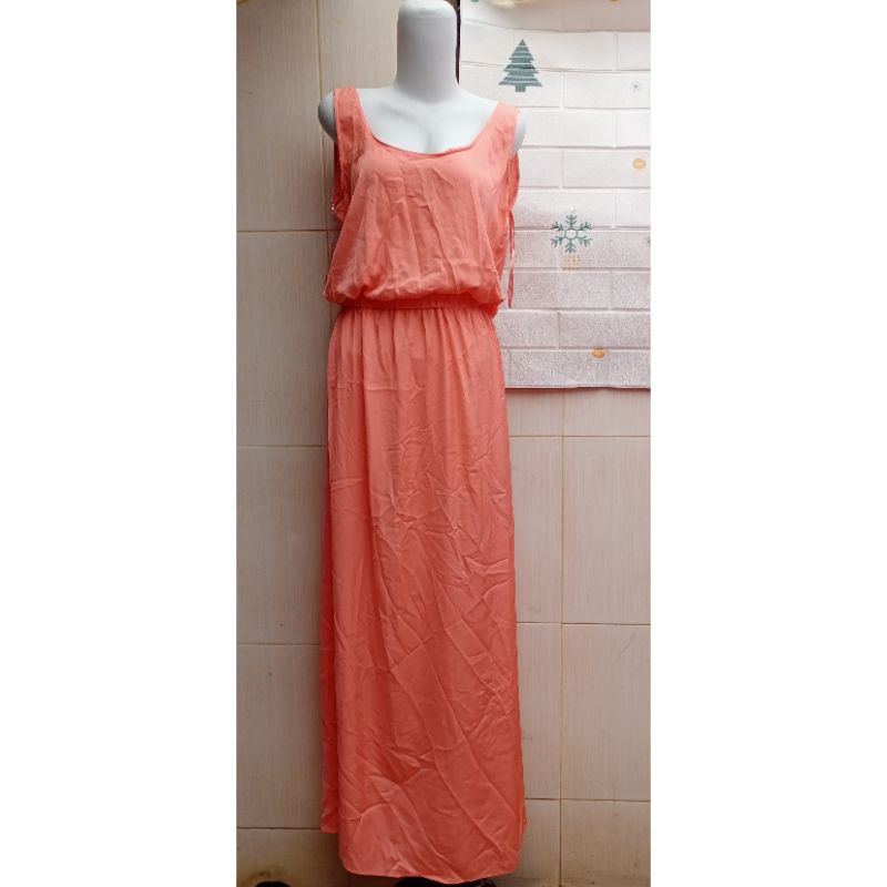 long dress kuntung zara preloved