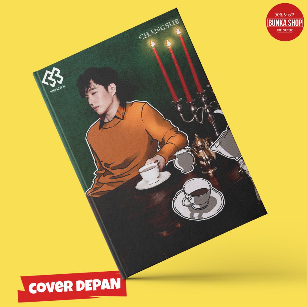 

Note Book Hardcover Musik Kpop Korea BTOB Changsub Ukuran A5 Buku Tulis Catatan Murah Jurnal Agenda Planner Notebook Gift Couple