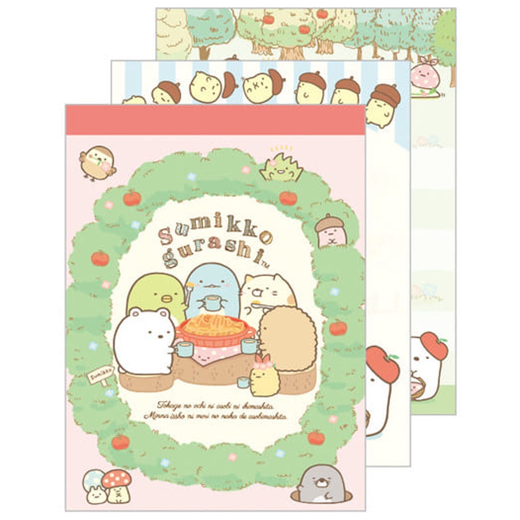 

San-X Sumikko Gurashi Meal Memo Pad