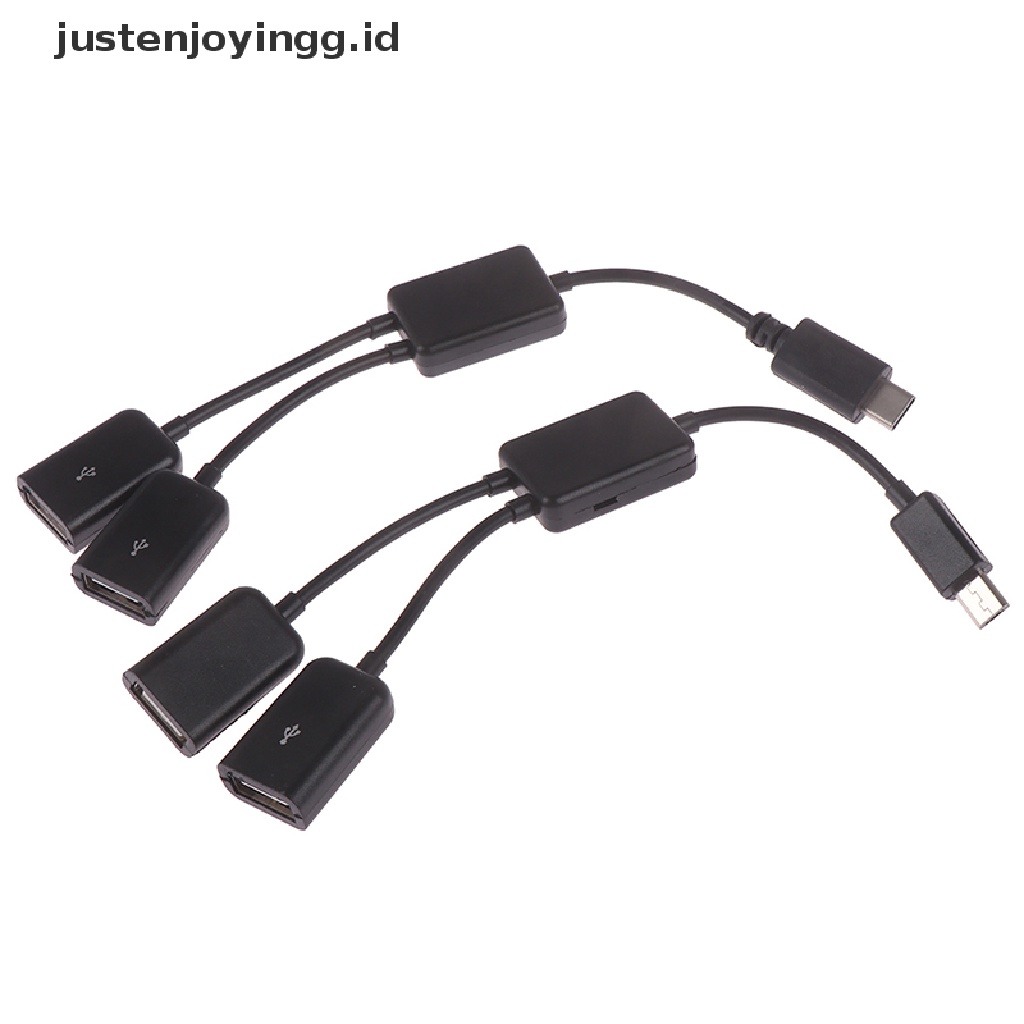 Kabel adapter splitter y otg usb Tipe c Ke 2 female