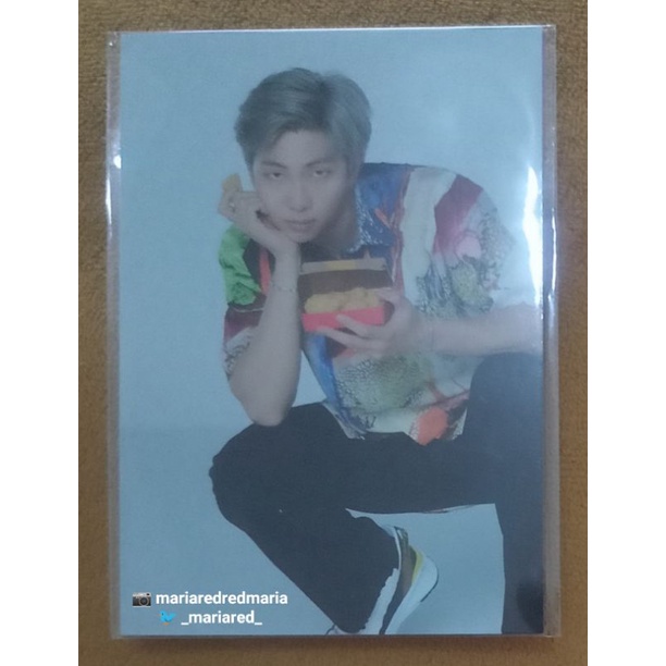 BTS RM McD Official Photocard