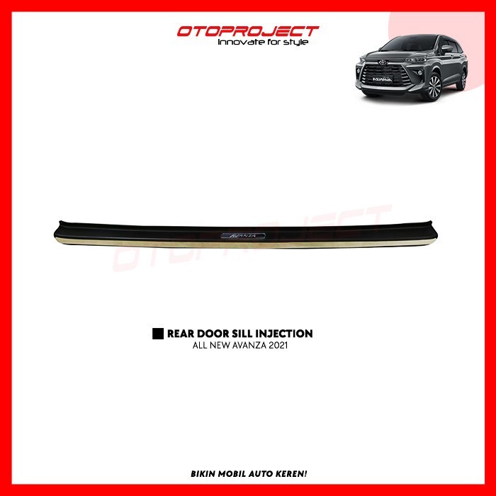 Sillplate Avanza 2022 Belakang Rear Door Sill Plat Mobil Injection