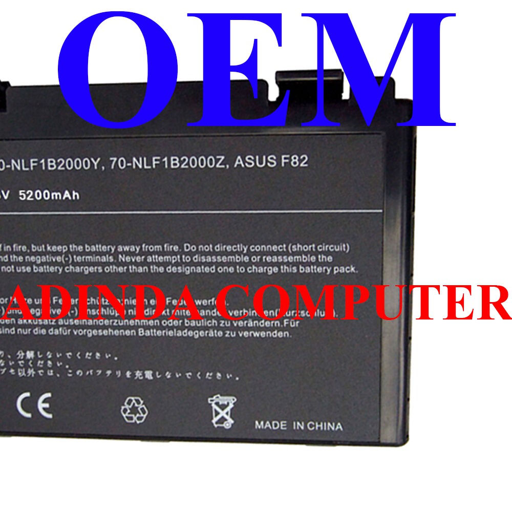 Baterai Asus F82 F83S K40 K40E K40ie K40N K40i K40ib K40IL K40s