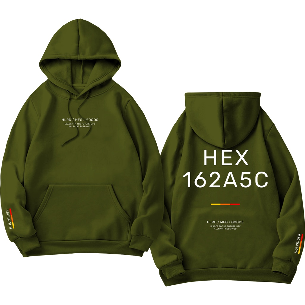 Holyrider Jumper Hoodie HEX162A5CII Sweater Hoodie HLRD Sablon DTF Fleece Cotton M-XXL (Pria &amp; Wanita) Free stiker&amp;Gantungan Kunci