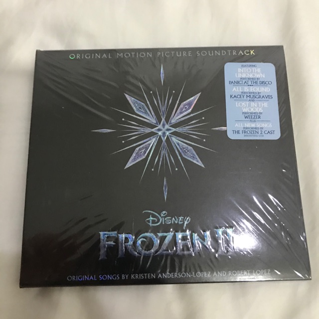 CD Ost Frozen 2 Import Original