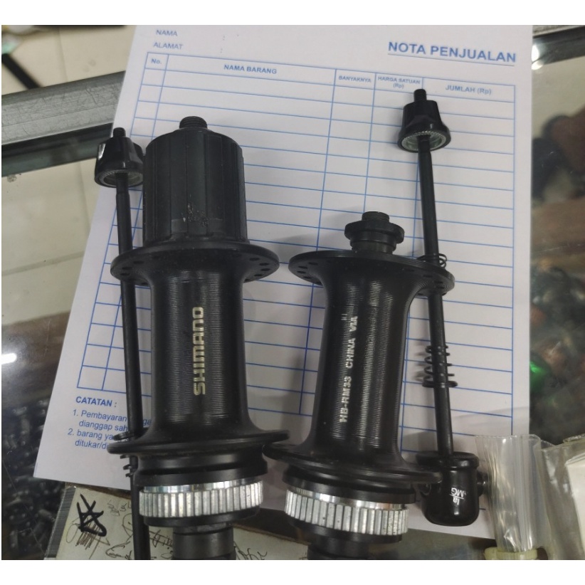 Hub Free Hub Shimano Rm 33 QR centrallock Shimano original NOS