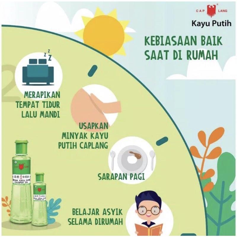 Minyak Kayu putih Cap Lang[210mL,120mL,60mL,30mL]