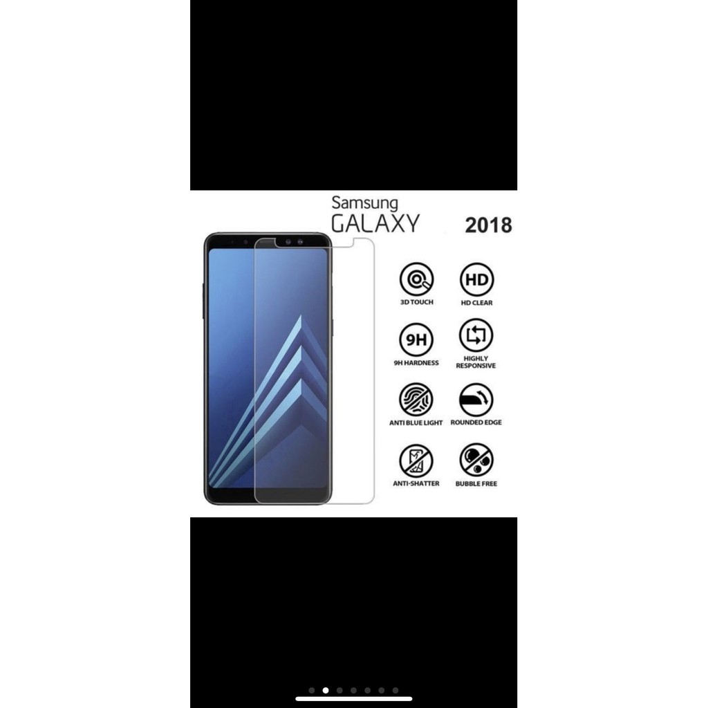 SAMSUNG GALAXY A7 2018 - TEMPERED GLASS
