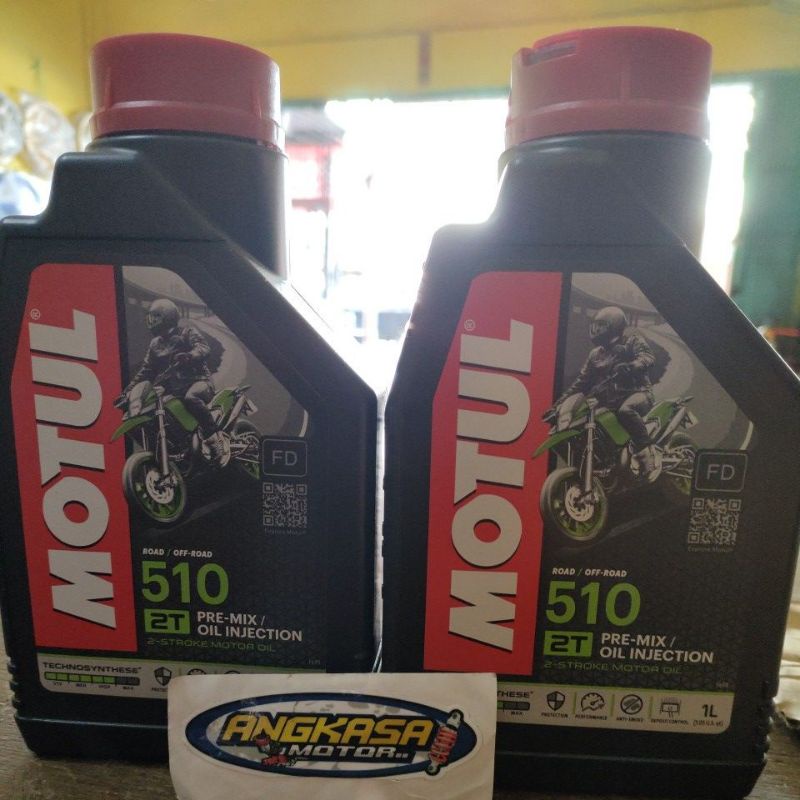 oli2t 2tak oli samping motul 510