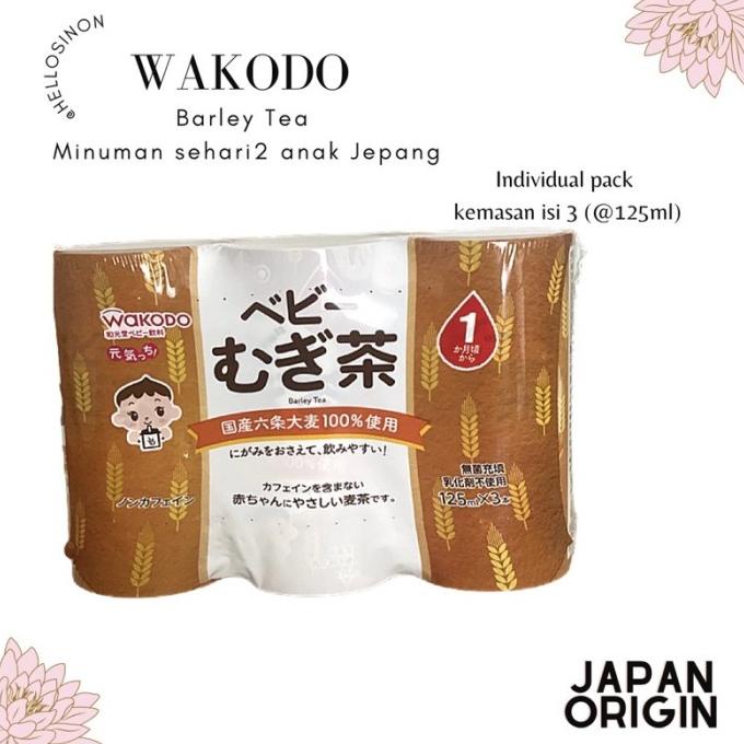 

Teh Jelai Premium wakodo barley Tea for kids imported Japan