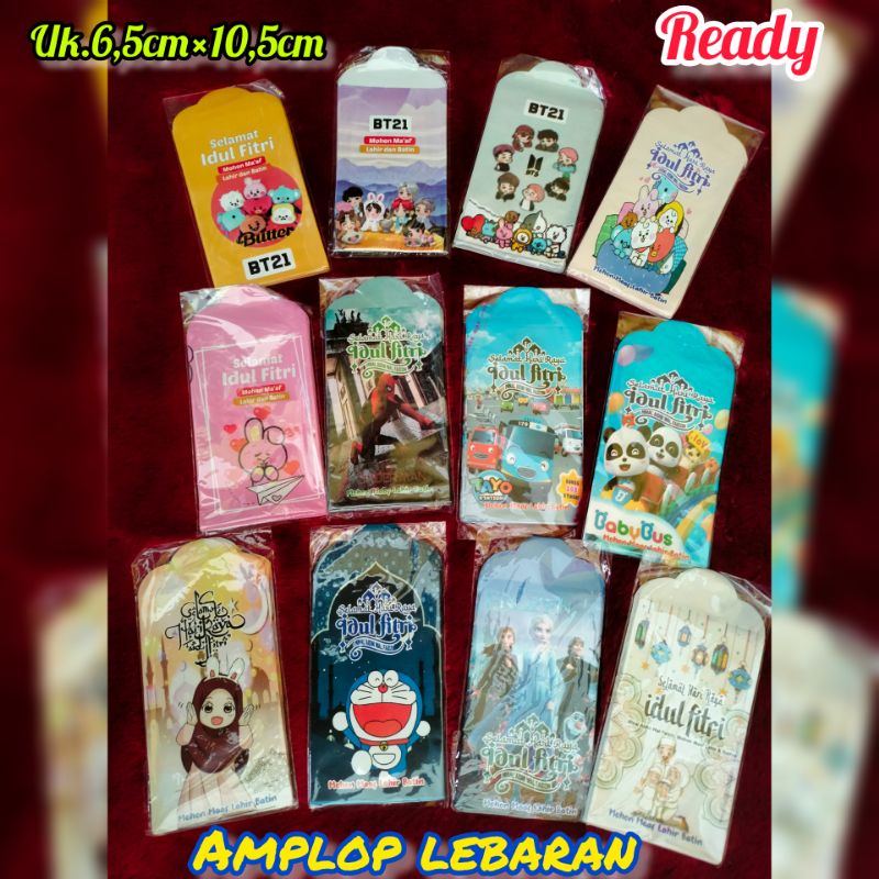 

Amplop lebaran per pack isi 10pcs bisa pilih motif