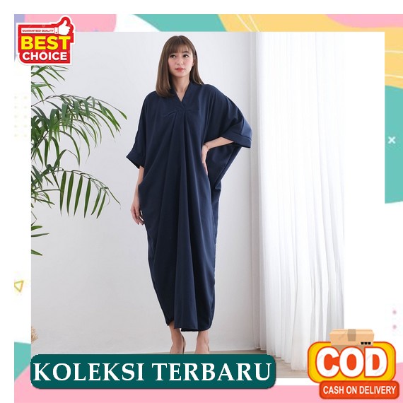 Bisa Bayar Ditempat Kaftan Aliyah Kaptan Ori By Elly Arsy / Gamis Kaftan Bordir Premium Jumbo Ekslus