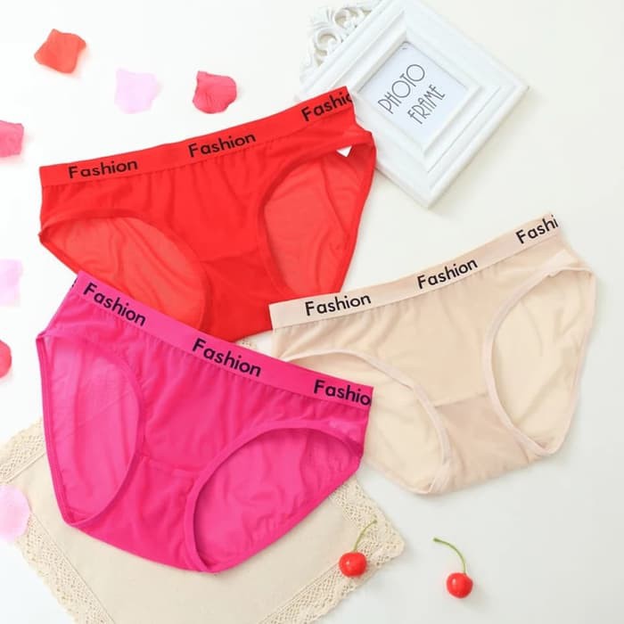 ready celana dalam g string transparan cd brief sexy fashion wanita c5010