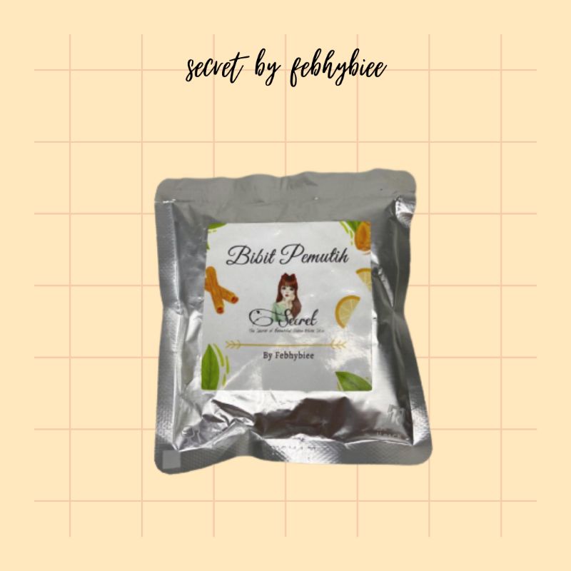 Bibit pemutih/bibit bedda lotong& lulur rempah secret by febhybie