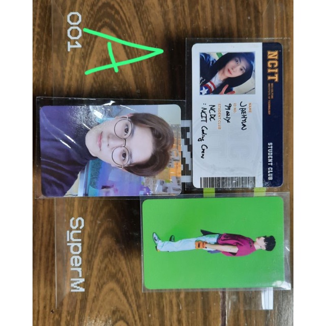 NCT 127 PHOTOCARD DAN ID NCIT JAEHYUN TAEYONG