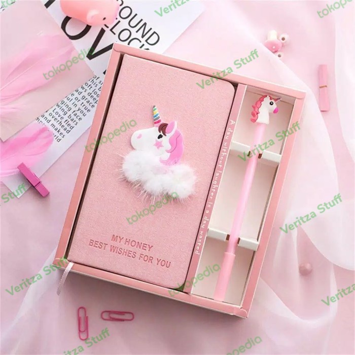 

Update Note Book Set Unicorn,Flamingo & Kaktus Gilaa!!!