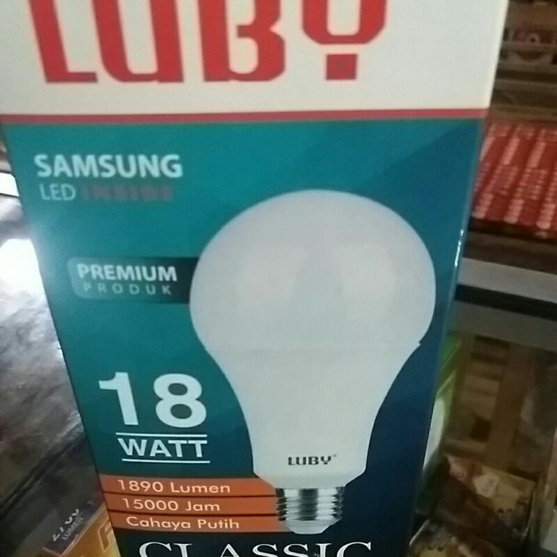 lampu led luby 18 watt