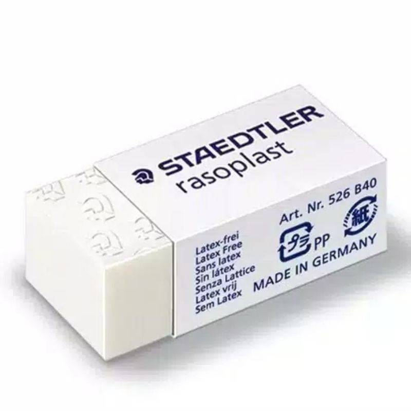 

Penghapus Staedtler Putih Kecil 526 B40 (1 Pcs)