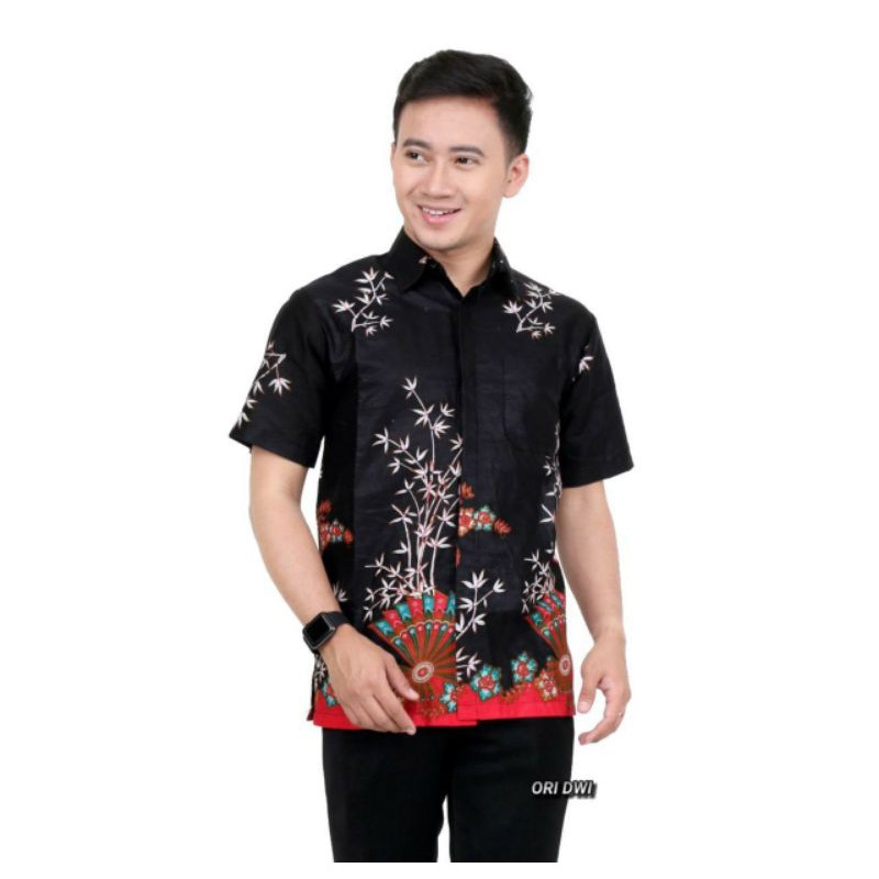 Kemeja Batik Lengan Panjang /Jumbo / Seragam Kantor / kondangan/ Baju Pria dewasa /  formal / Kasual