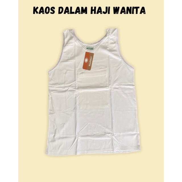 MAJIDAH KAOS DALAM HAJI & UMROH WANITA | MAJIDAH KAOS DALAM HAJI UMROH | PERLENGKAPAN HAJI DAN UMROH