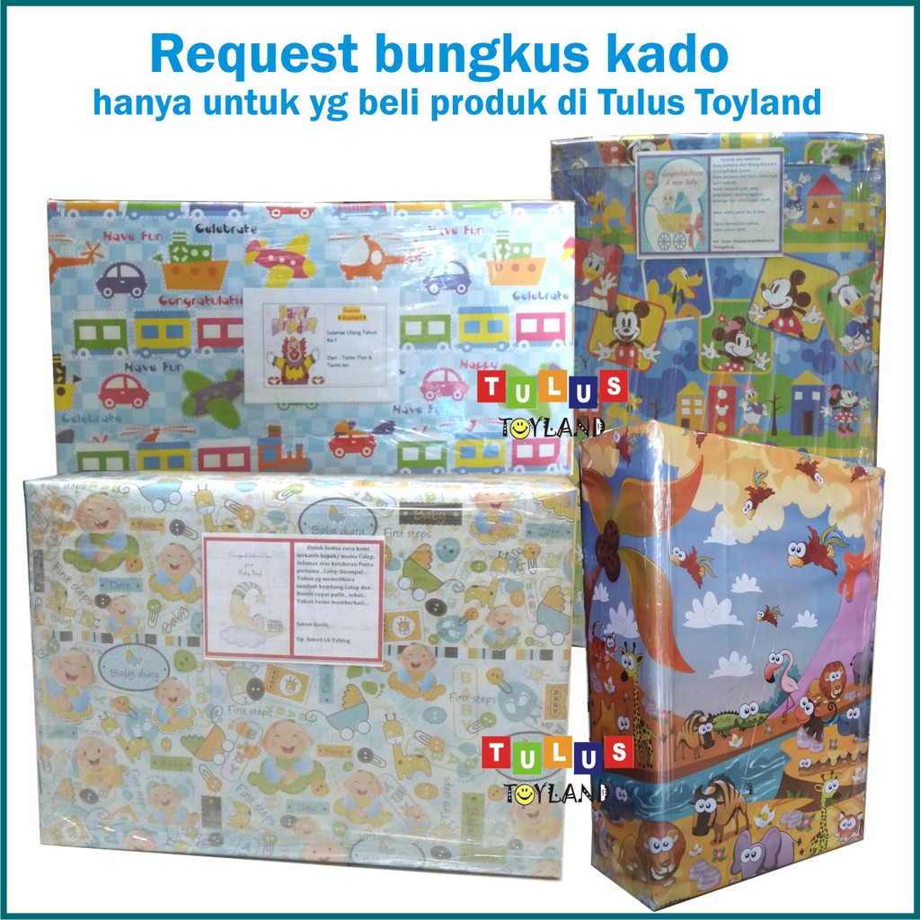 Bungkus Kado Tulus Toyland Gift Wrap