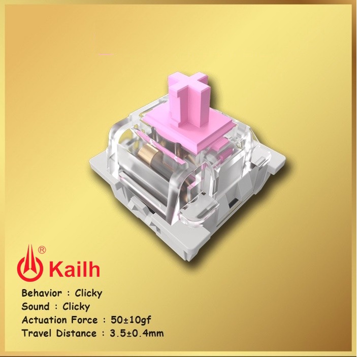 Kailh Speed Pink Mechanical Switch Clicky Switch Switches Keyboard