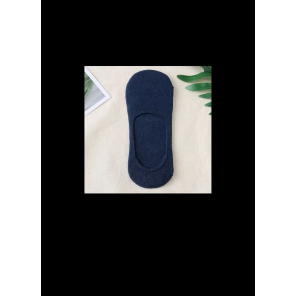 KAOS KAKI BALET INVISIBLE/KAOS KAKI PENDEK/HIDDEN SOCK PRIA WANITA DEWASA-Navi