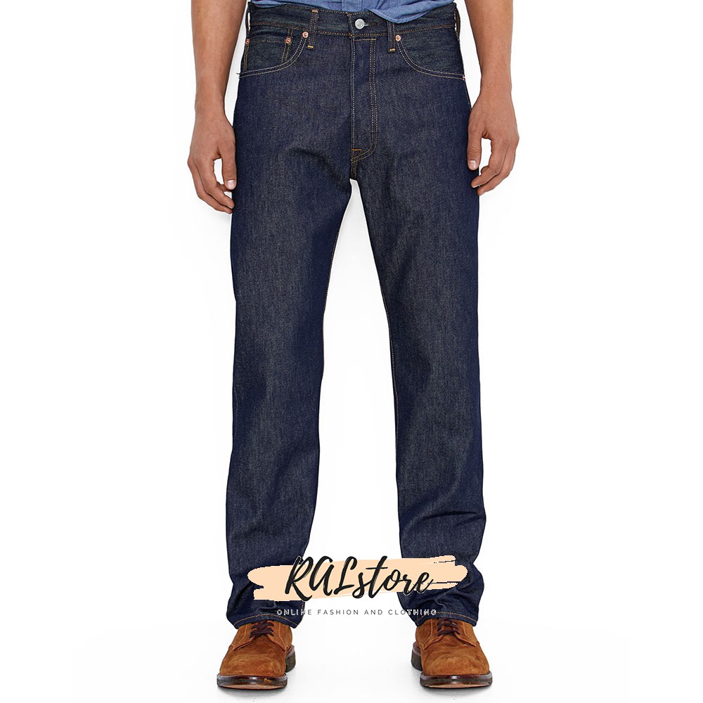 RAL fashion - CELANA JEANS PRIA / STANDAR - REGULAR / DARK BLUE