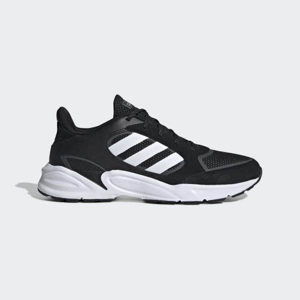 adidas valasion 90s black white
