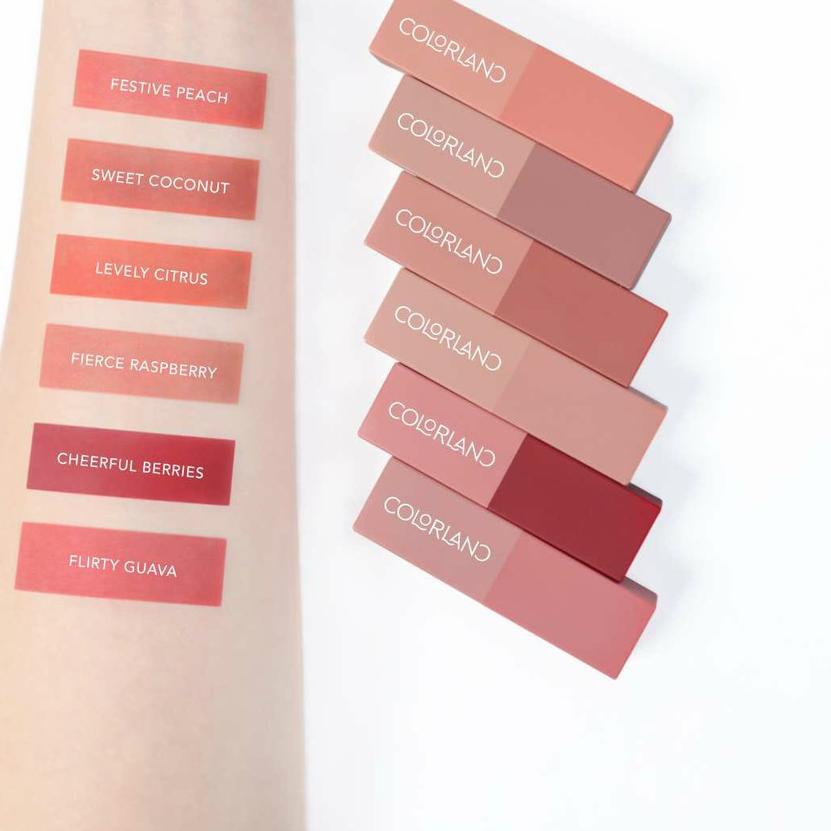 ♣ Kosmetik You Colorland Juicy Pop Lipstick | Lipcream lipstick lipstik ➱