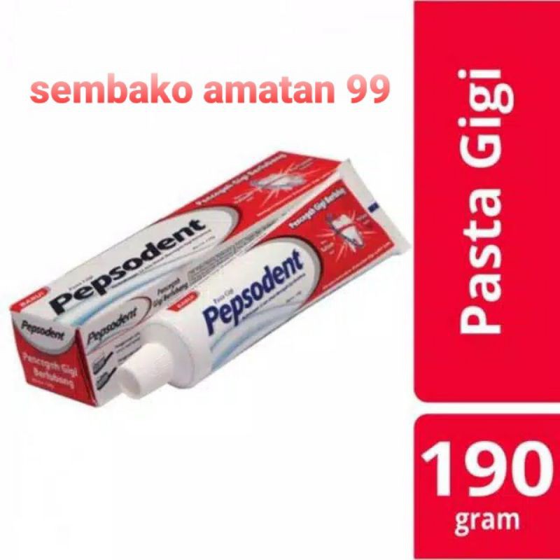 Pepsodent Pasta Gigi Pencegah Gigi Berlubang 190 Gram