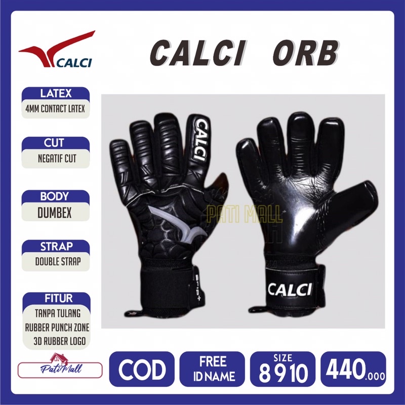 CALCI ORB SARUNG TANGAN KIPER ORIGINAL