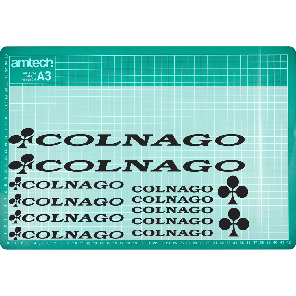 cutting sticker sepeda stiker colnago