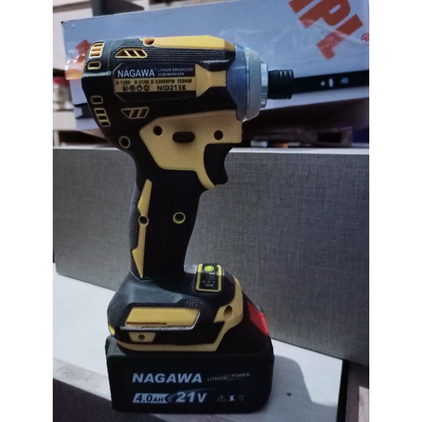 Impact driver NAGAWA NID213K ( BEKAS )