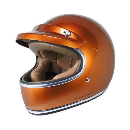 Helm Cargloss Howard Smith Cafe Racer - Brilliant Orange