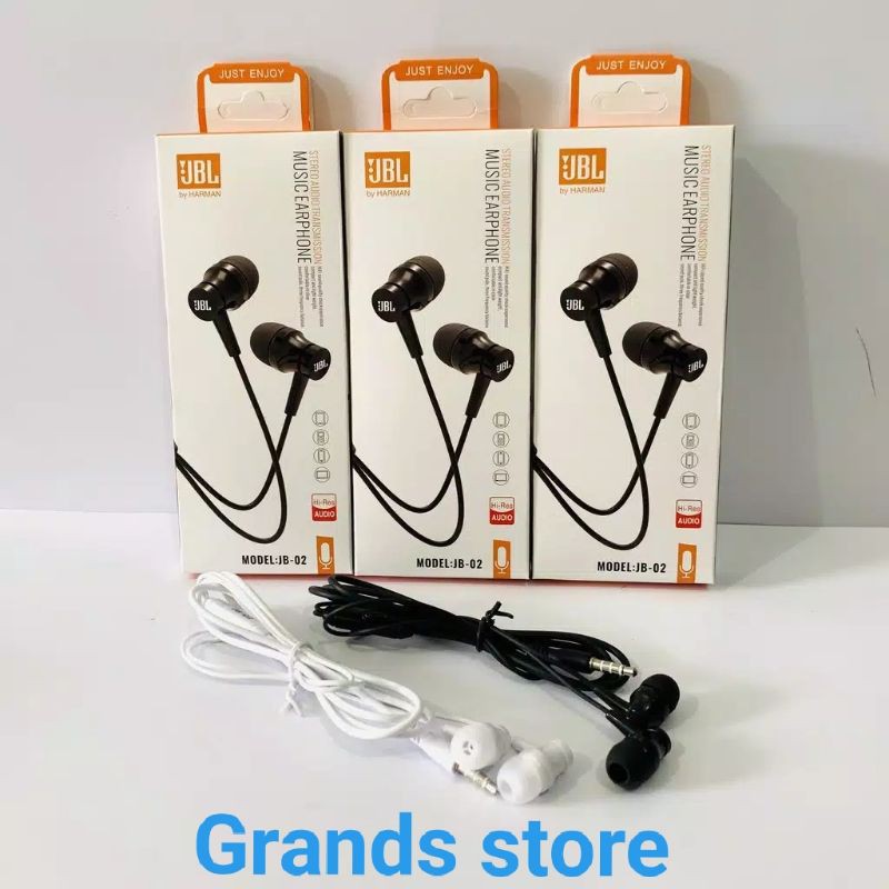 Headset JBL JB-02 /Re-02 /vi-02/op-02 -Extra bass