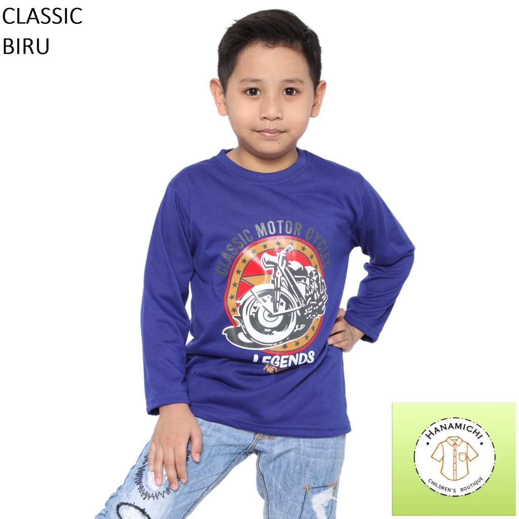 Hanamichi CLASSIC Kaos Anak Lengan Panjang