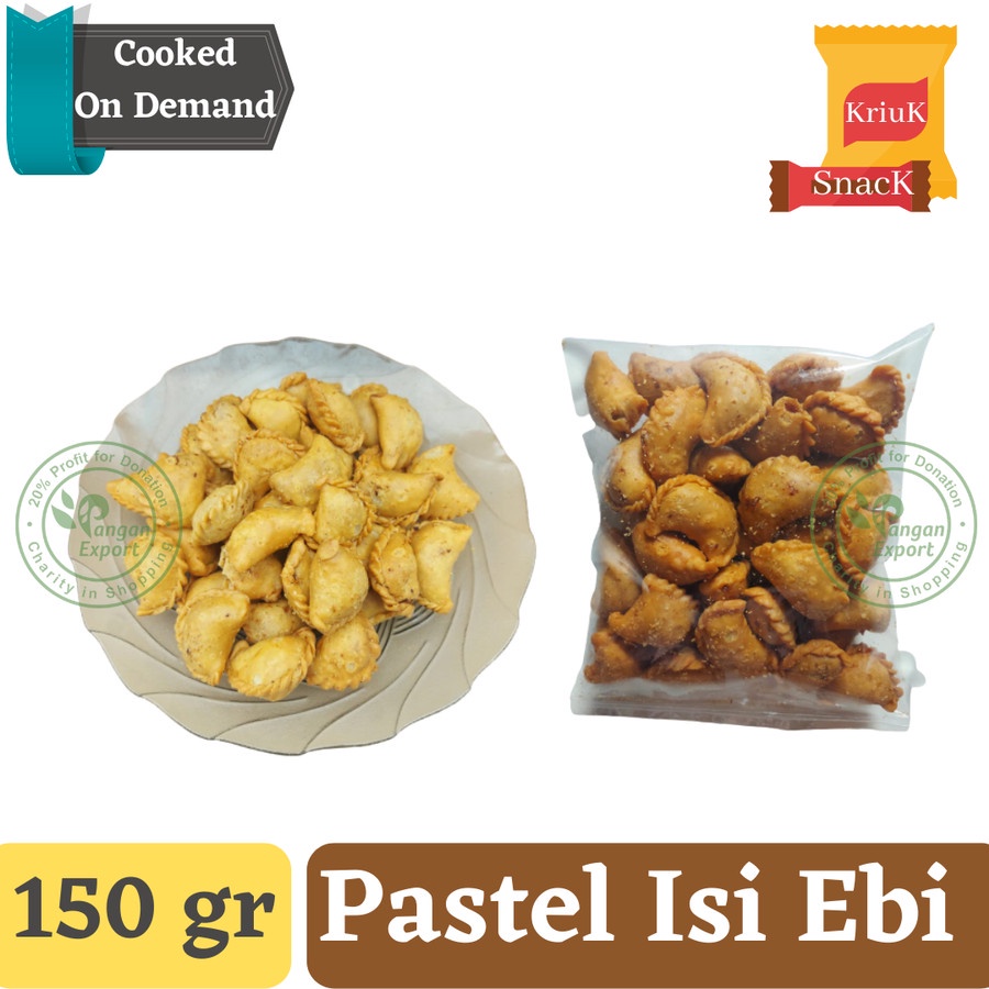 

Pastel Kering Isi Ebi , Pastel Mini Isi Ebi Kriuk Gurih