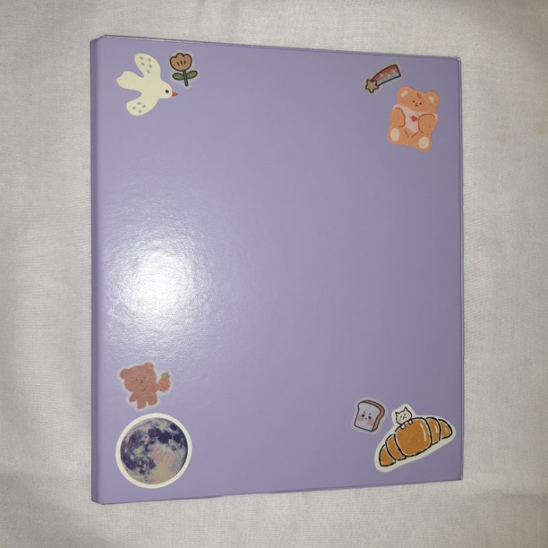 [ booked ] binder preloved bambi a5 , sleeve ultrapro a5