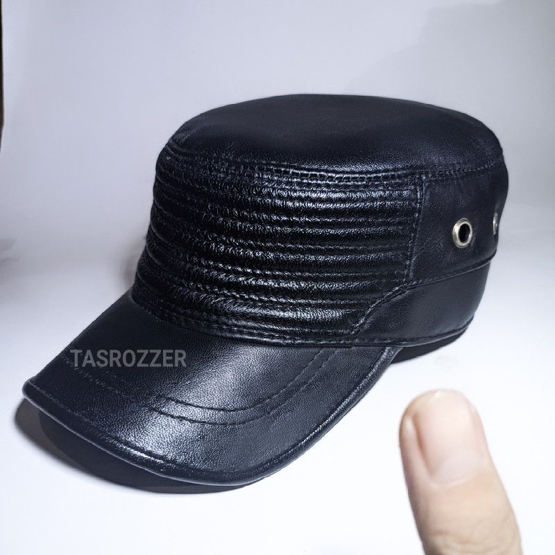 Topi pria kulit asli model bagus