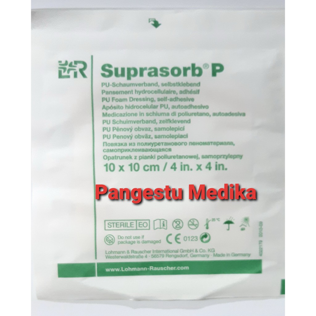 

Suprasorb®P 10x10cm Adhesive