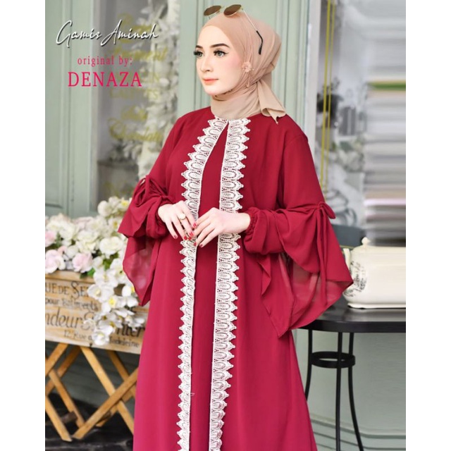 FASHION MUSLIM//GAMIS AMINAH//By DENAZA