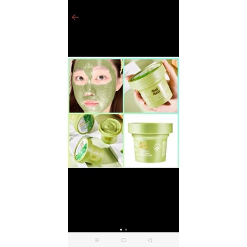 (MEDIAN MUD MAS) GREEN TEA FACIAL CLEANSING MUD MAS/MASKER LUMPUR